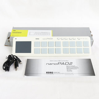 KORG 【中古】 nanoPAD2-WH USB-MIDIコントローラー