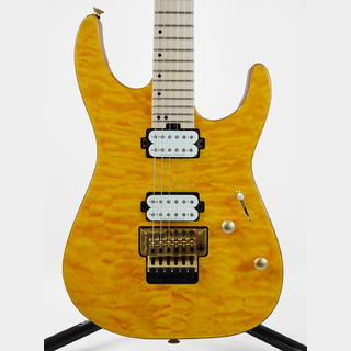 Charvel Pro-Mod DK24 HH FR M Mahogany with Quilt Maple (Dark Amber)