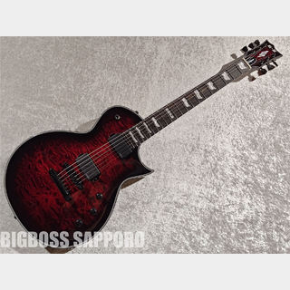 E-II EC QM FL (See Thru Black Cherry Sunburst)