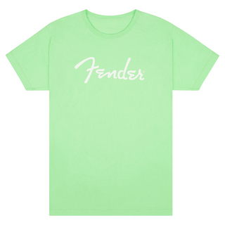 Fender フェンダー Spaghetti Logo T-Shirt Surf Green XXL Tシャツ 半袖