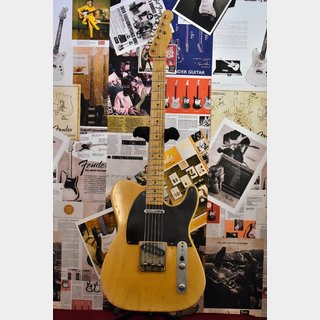 Nacho Guitars1950-52 Blackguard Aged Butterscotch C Neck / Medium Aged #1122【軽量3.12kg、現行品最高峰】