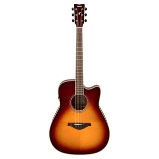 YAMAHA FGC-TA BS トランスアコースティックギター エレアコギター