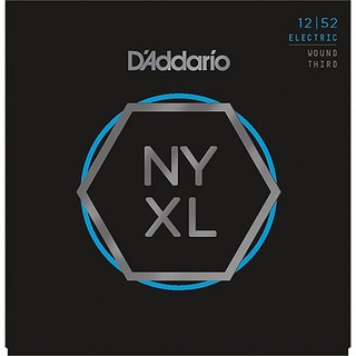 D'AddarioNYXL Series Electric Guitar Strings [NYXL1252W Light Wound 3rd, 012-052]