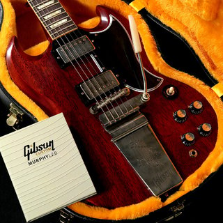 Gibson Custom Shop Murphy Lab 1964 SG Standard Reissue w/Maestro Ultra Light Aged Cherry Red(重量:3.40kg)【渋谷店】