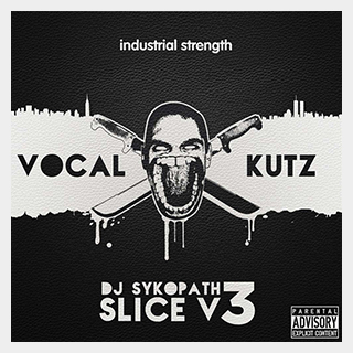 INDUSTRIAL STRENGTH DJ SYKOPATH SLICE VOL 3 - VOCAL KUTZ