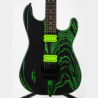 CharvelPro-Mod San Dimas Style 1 HH FR E Ash, Ebony (Green Glow)