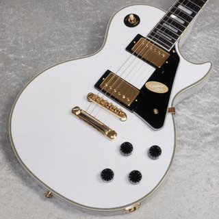 Epiphone Inspired by Gibson Custom Les Paul Custom Alpine White(重量:3.87kg)【新宿店】