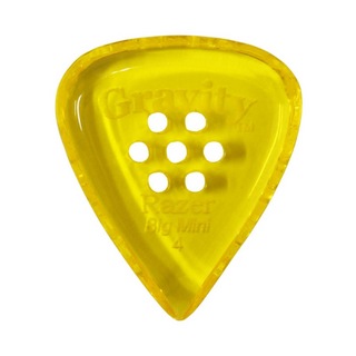 Gravity Guitar PicksRazer -Big Mini Multi-Hole- GRAB4PM 4.0mm Yellow ギターピック