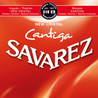 SAVAREZ NEW CRISTAL/CANTIGA 510 CR【NORMAL TENSION/クラシックギター弦】