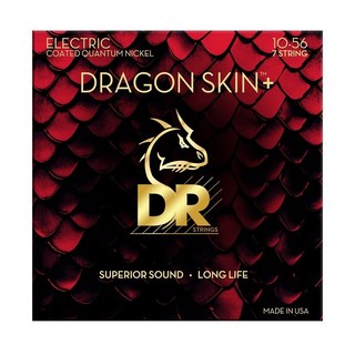 DR【6月中入荷予定!ご予約受付中!!】 DRAGON SKIN＋(7弦用/10-56) [for Electric Guitar] [DEQ-7/10]