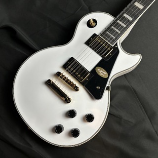 EpiphoneLes Paul Custom Alpine White エレキギターレスポール カスタム 白