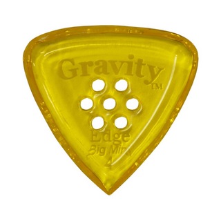 Gravity Guitar Picks Edge -Big Mini Multi-Hole- GEEB4PM 4.0mm Yellow ギターピック