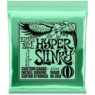 ERNIE BALL【PREMIUM OUTLET SALE】 Hyper Slinky Nickel Wound Electric Guitar Strings 08-42 #2229
