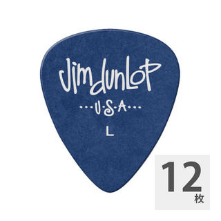 Jim Dunlop479LT POLYS PICK LIGHT BLUE ギターピック×12枚