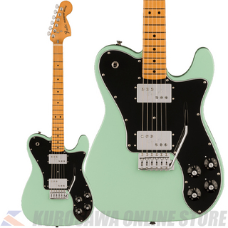 Fender Vintera II 70s Telecaster Deluxe with Tremolo, Maple, Surf Green 【高性能ケーブルプレゼント】