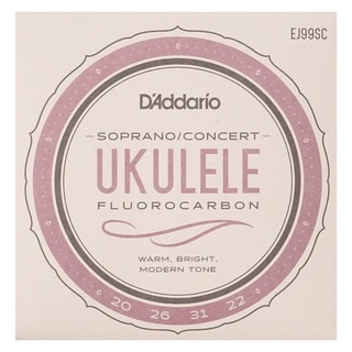 D'Addario ダダリオ EJ99SC Pro-Arte Carbon Ukulele Soprano / Concert ソプラノ/コンサートウクレレ弦