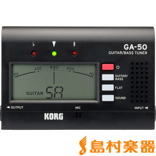 KORGGA-50 ギターカードチューナーGA50