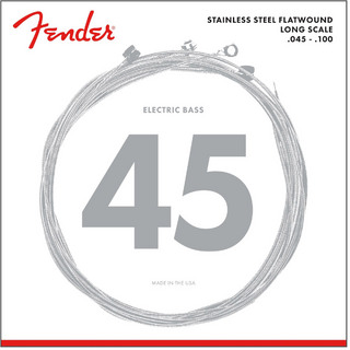 Fender 9050L エレキベース弦 9050 STAINLESS BASS STRINGS 045‐100 ボールエンド