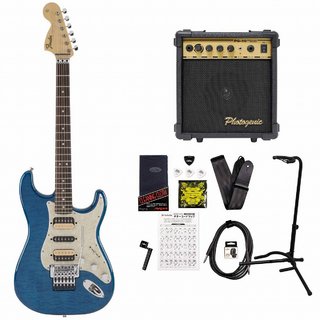 FenderMichiya Haruhata Stratocaster Caribbean Blue Trans 春畑道哉モデル PG-10アンプ付属エレキギター初心者