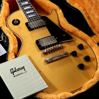 Gibson Custom Shop Murphy Lab 1957 Les Paul Custom Heavy Aged - Heavy Antique White (重量:4.37kg)【渋谷店】