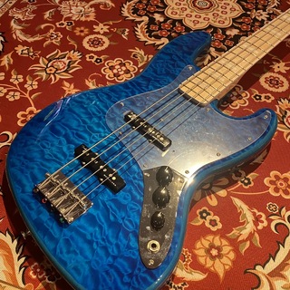 FenderFSR Made in Japan Traditional II 70s JazzBass Carribian Blue Trans ジャズベース／島村楽器オリジナル