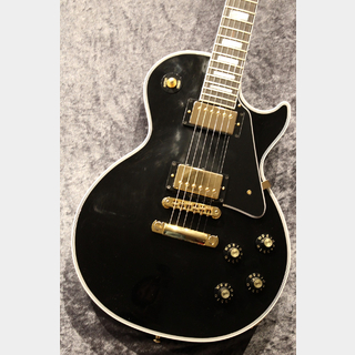 Gibson Custom Shop Japan Limited Run Les Paul Custom Ebony Fingerboard Waffleback Tuners Ebony VOS #CS404368