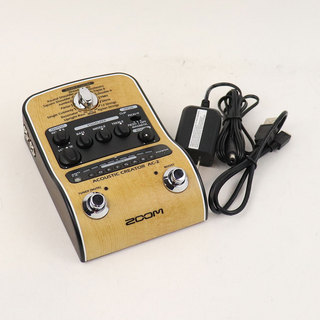 ZOOM 【中古】 ZOOM ズーム AC-2 Acoustic Creator アコースティックギター用プリアンプ