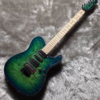 G-Life Guitars Cross Edge Quilt Top/Emerald Isle Burst【期間限定展示中】