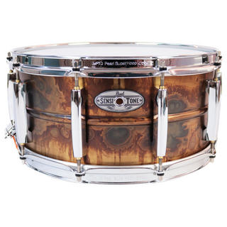 Pearl アウトレット Pearl パール STA1465FBN 14x6.5 Sensitone Premium Brass Patina finish スネアドラム