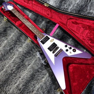 Epiphone Kirk Hammett 1979 Flying V Purple Metallic