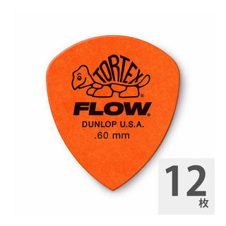 Jim DunlopTortex FLOW Standard 0.60mm ギターピック×12枚入り