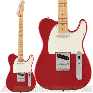Fender Player Telecaster Maple, Candy Apple Red 【ケーブルプレゼント】(ご予約受付中)
