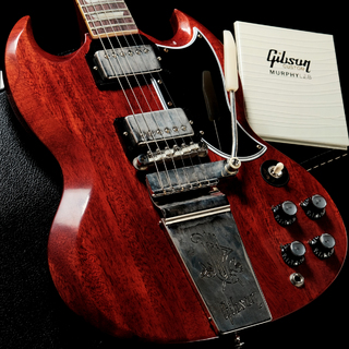 Gibson Custom Shop Murphy Lab 1964 SG Standard Reissue w/Maestro Ultra Light Aged Cherry Red(重量:3.25kg)【渋谷店】