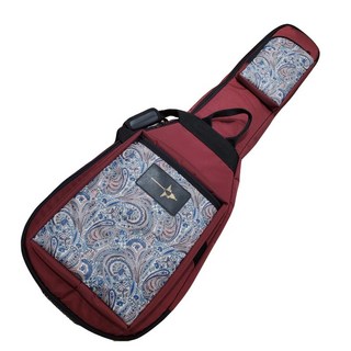 NAZCA Protect Case ギター用 ［Burgundy / Psychedelic Paisleyポケット］【受注生産品】