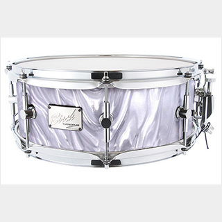 canopusBirch Snare Drum 5.5x14 White Satin