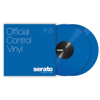 Serato 12" Serato Control Vinyl [Blue] 2枚 コントロールバイナル