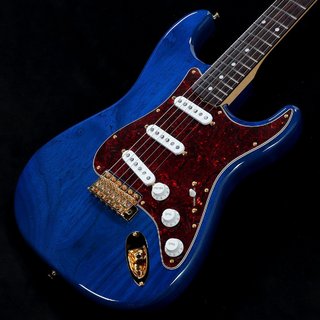 Fender ISHIBASHI FSR MIJ Traditional 60s Stratocaster Ash Body w/57-62 Pickups Blue Transparent(重量:3.92kg