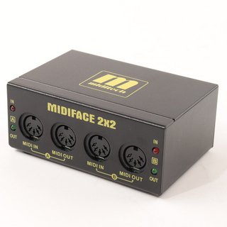 MiditechMIDIFACE 2x2 MIDI パッチベイ【池袋店】