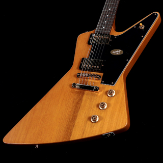 EpiphoneInspired by Gibson Custom 1958 Korina Explorer (Black Pickguard) Aged Natural(重量:3.14kg)【渋谷店】