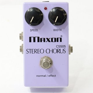 MaxonCS505 Rei STEREO CHORUS ギター用 コーラス 【池袋店】