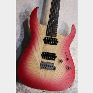 SAITO GUITARS S-624 HH Ash/Maple Neck  Petunia #232431/ 3.17kg【最後の旧定価品!】