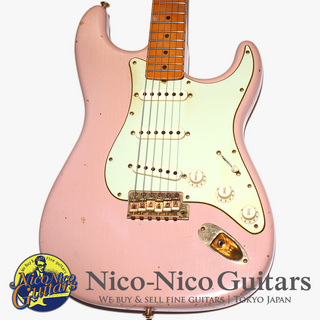 Fender Custom Shop 2021 Limited Edition '62 Bone Tone Stratocaster Journeyman Relic (Dirty Shell Pink) 