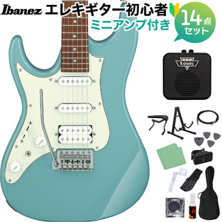 Ibanez AZES40L PRB 初心者セット ミニアンプ付 左利き用 レフティ ストラトタイプ 【限定生産】