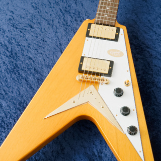 Epiphone Inspired By Gibson Custom Shop Korina 1958 Flying V -Aged Natural-【2.78kg】【送料無料】