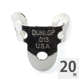 Jim Dunlop33R013 Nickel Silver Fingerpicks フィンガーピック×20枚