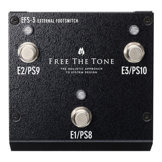 Free The Tone EFS-3(CL) EXTERNAL FOOTSWITCH【受注生産】【クリックレススイッチ採用モデル】