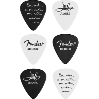 Fender Juanes 351 Celluloid Picks フアネス [6枚セット] フェンダー【WEBSHOP】