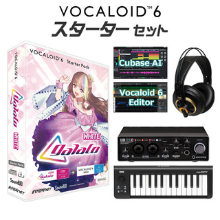 INTERNET VOCALOID6 galaco WHITE 初心者スターターセット ギャラ子 スターターパック CV.柴咲コウ ボーカロイド