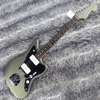 Fender Made In Japan Hybrid II Jazzmaster Jasper Olive Metallic with Matching Head