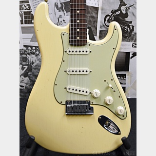 Fender Custom ShopGuitar Planet Exclusive Custom22F 1960s Stratocaster Journeyman Relic -Aged Vintage White-